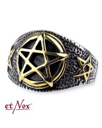 Ring 'Pentagramm' gold - vergleichen und g&uuml;nstig kaufen